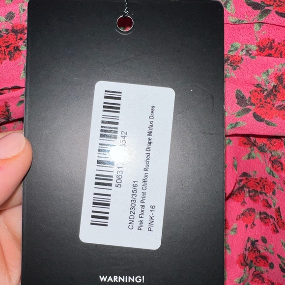 Pretty little thing floral midi dress - Picture 3 of 4